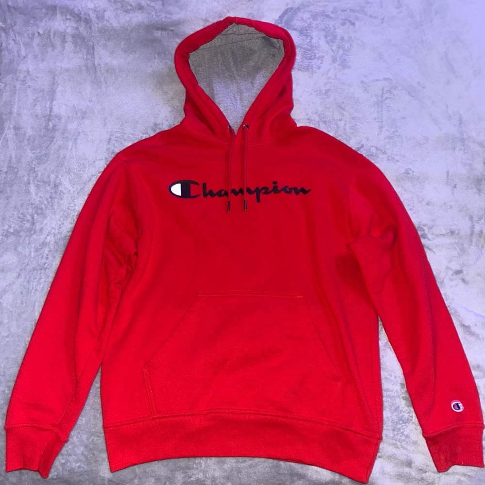 Champion Red Hoodie